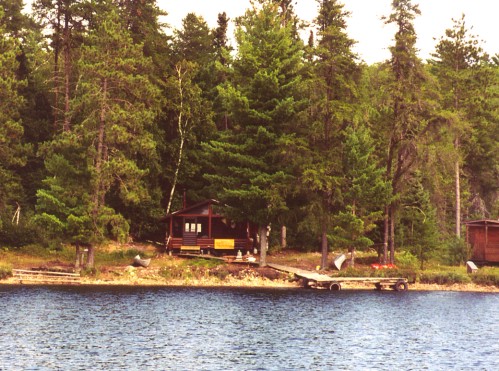 The cabin on Rolling Stone Lake - image
